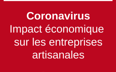 Coronavirus: artisans, répondez à l’enquête en ligne