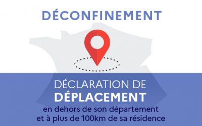 Déconfinement : Déclaration de déplacement