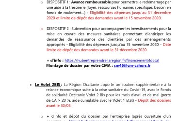 Aides COVID-19