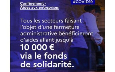 Confinement, aide aux entreprises