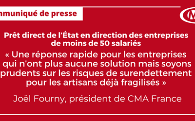 Prêt direct de l’Etat en direction des entreprises de moins de 50 salariés